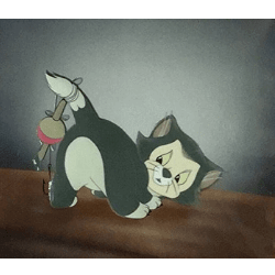猫のディズニーキャラクター「フィガロ」